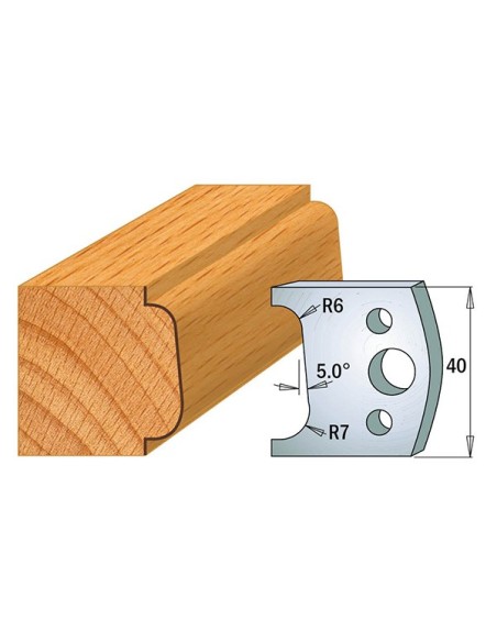 Coltelli sagomati 690.002 Limitatori 691.002
